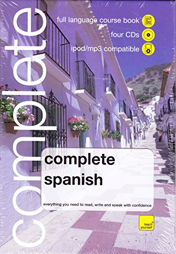Whsmith Teach Yourself Complete Spanish Book/4 Cd Pack