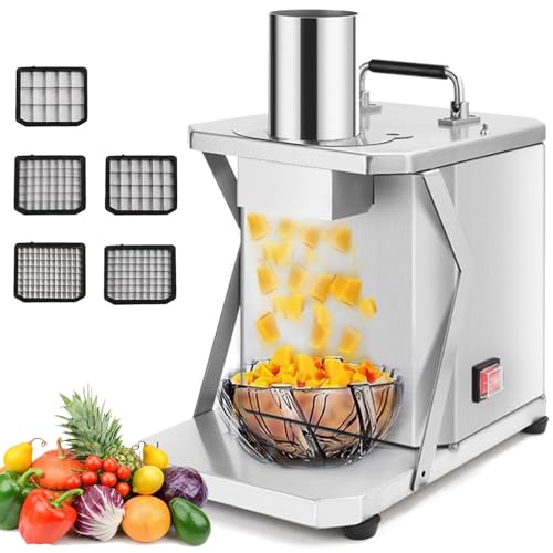 Cubettatrice elettrica in acciaio inox