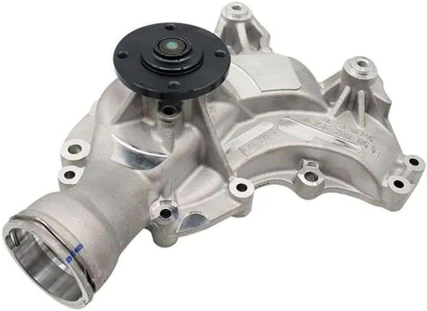 A1562000601 1562000601 Car Cooling Engine Coolant Water Pump Silver Black Metal Compatible With Vehicle Models C E M SL CLS Aftermarket Replacement