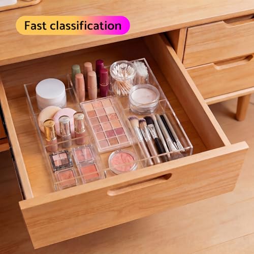 Image of HIIMIEI Acrylic Drawer Organizer (12'' x 12'')