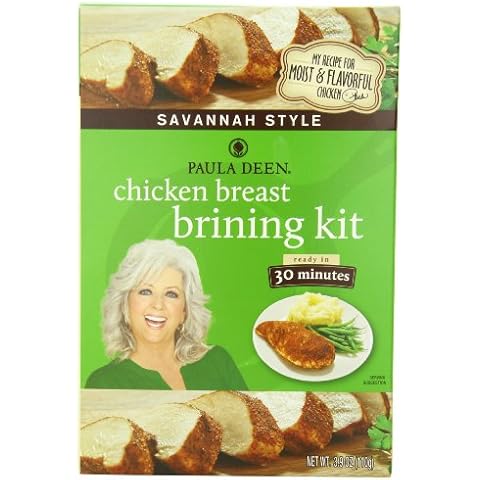 Paula Deen Chicken Breast Brining Kit, Savannah Style, 3.9 Ounce Cover