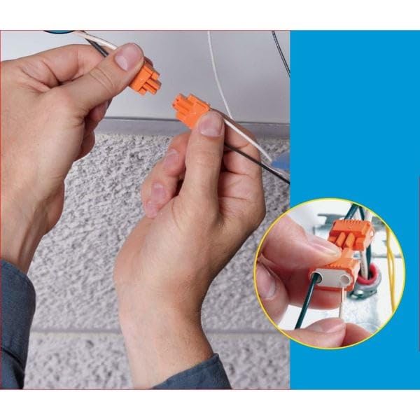 Ideal 30-352J Luminaire Disconnect, 14 to 12 AWG, 2-Wire, 6 Amp/600V Max