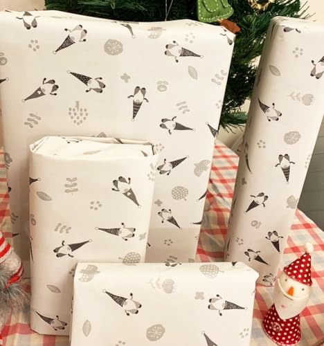 クリスマス　包装紙　ギフトラッピング　海外製 ホールマーク他 51J8eqfcphL.jpg