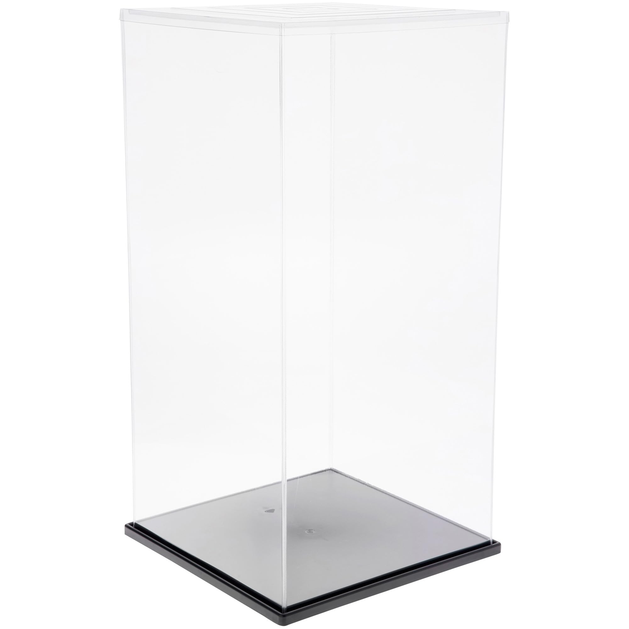 ExpoCase Plastic Folding Display Cover for Dolls, 14.75" W x 14.75" D x 30" H