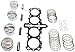 Wiseco (R1186 80.0mm 12:1 Compression Ratio 4-Stroke Motorcycle Top End Piston Kit