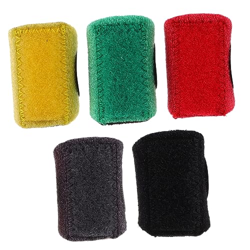 SUPVOX Finger Brace Kit 5pcs Index Finger Splints Sprain Support Aluminum Bar Soft Sponge Polyester