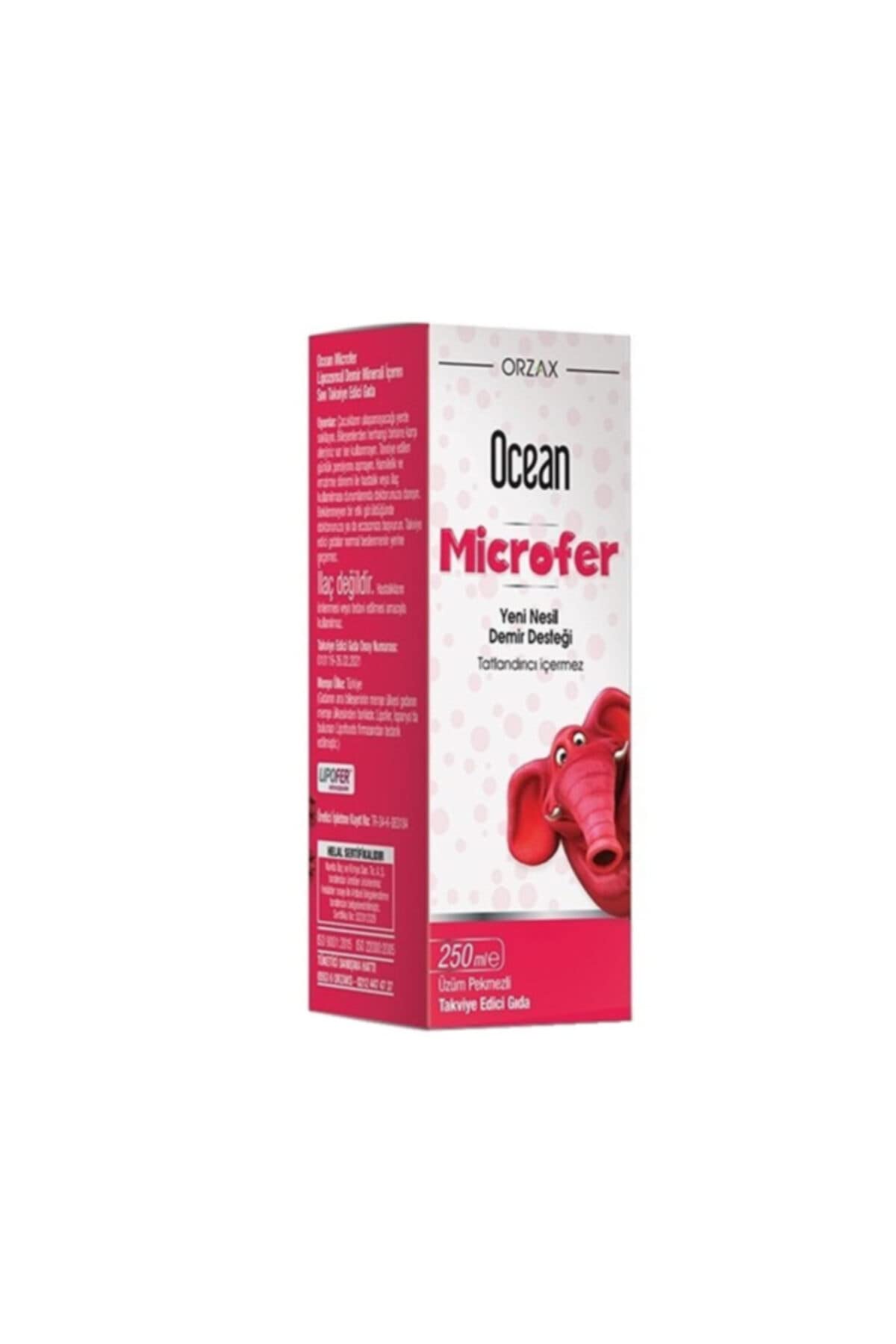 Orzax Ocean Microfer Şurup 250 Ml