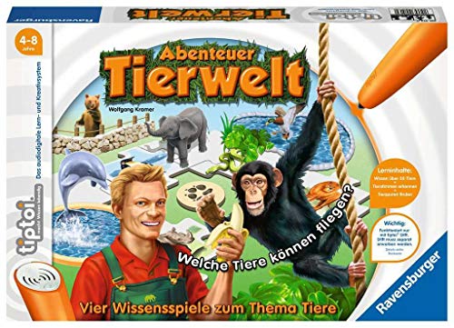 Ravensburger tiptoi 00513 - Spiel: Abenteuer Tierwelt / Tierwissen erfahren...