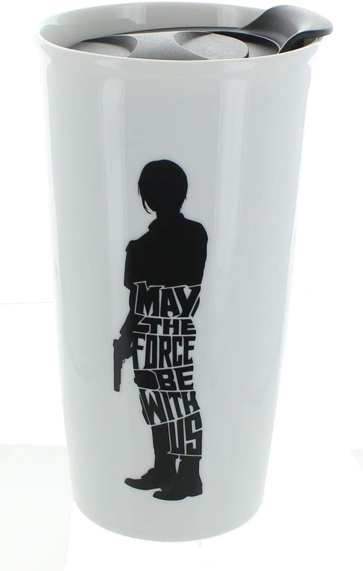 Star Wars Jyn Erso May The Force Be with Us 12oz Ceramic Travel Mu