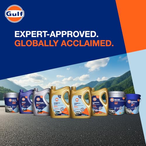 Image of GULF MAX TD 15W-40 - Engine oil that gives maximum power and superior protection for SUVs, MUVs & Crossovers [5 L] - Pack of 1
