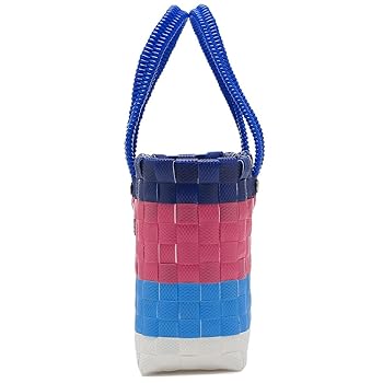 Amazon | [Marni] [マルニ] かごバッグ ブルー レディース