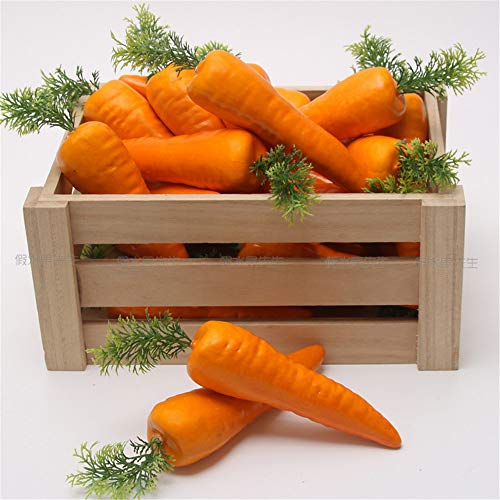Amazon.co.jp: gannbarou 人工にんじん 10個セット 本物そっくり 食品