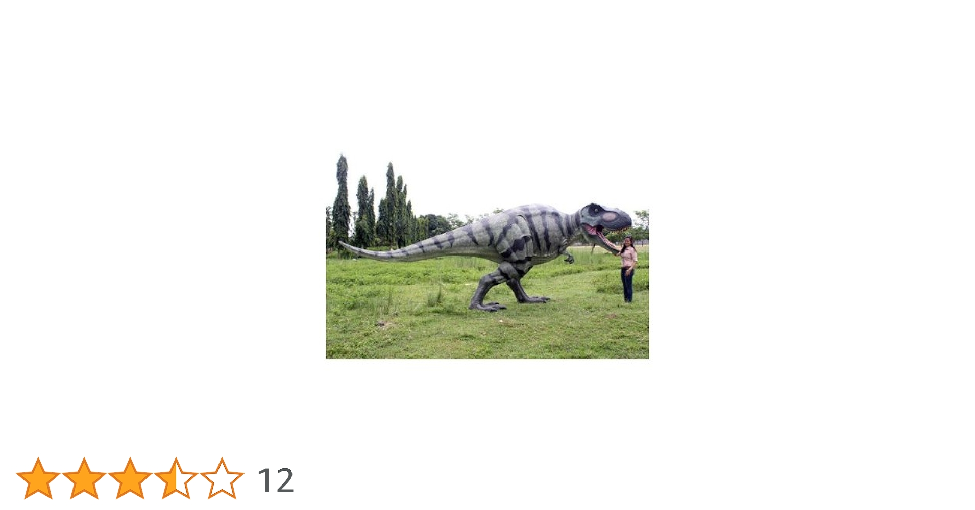 Amazon.co.jp: 高さ2.3m超！ティラノサウルス T-REX 巨大