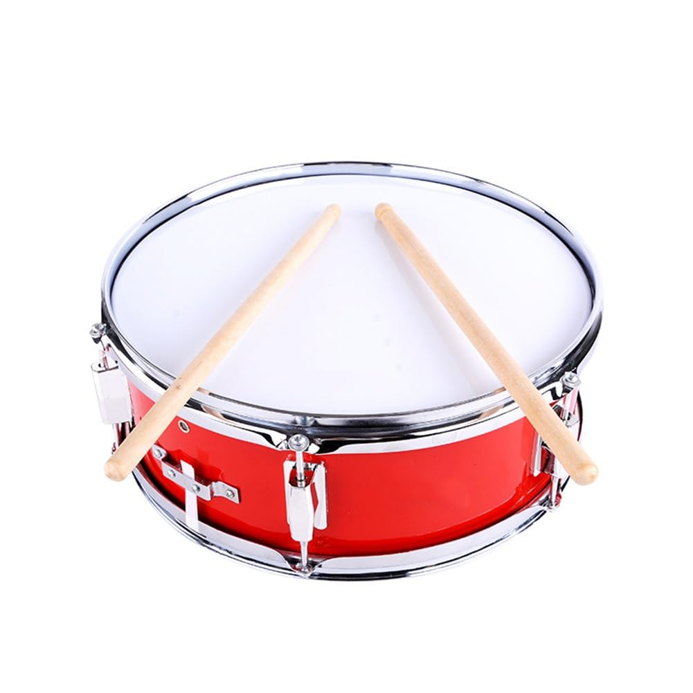 14 Zoll Snare Drum Professionelle Schlaginstrumente Snare Drum Kit mit Drum Sticks Strap Bag für Studentenband
