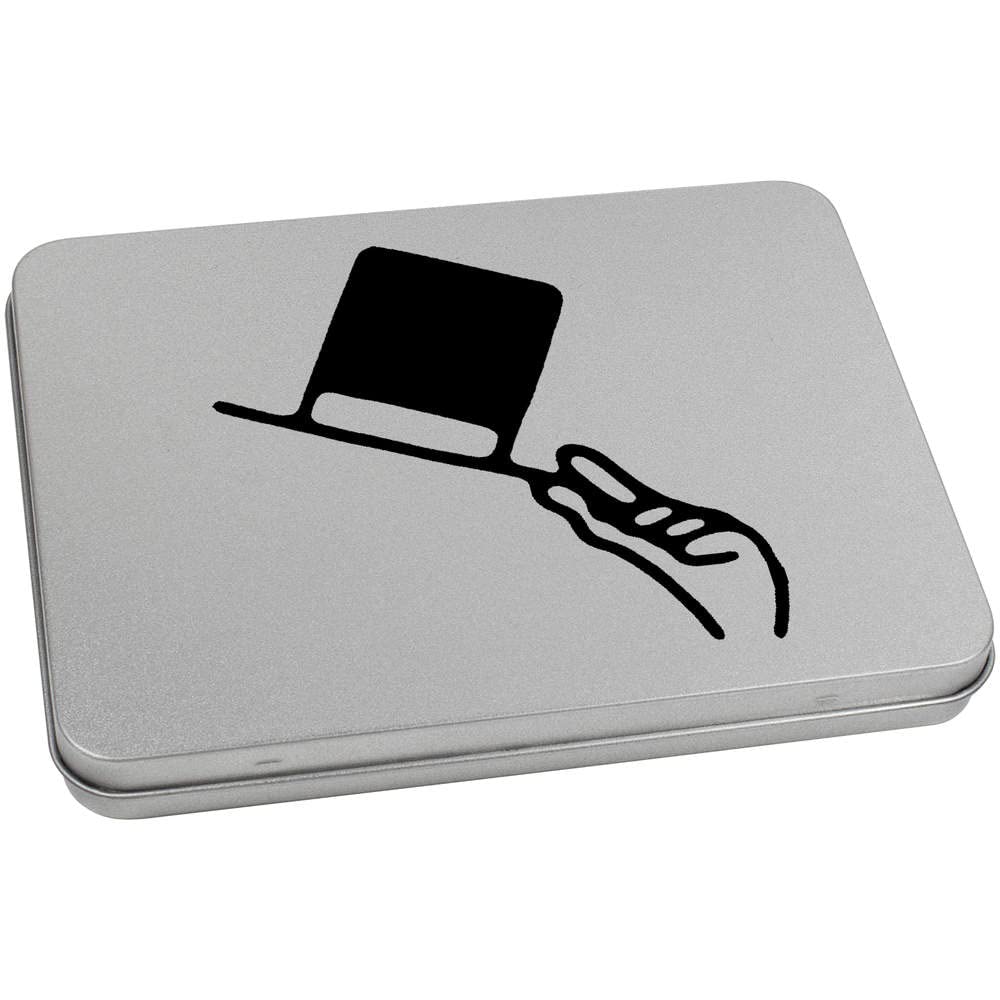 Azeeda 170mm 'Top Hat' Metal Hinged Tin/Storage Box (TT00173247)