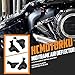 HCmotorku Motorcycle Mid Frame Air Deflector Heat Shield Fit for Harley Softail Breakout Street Bob Fat Bob Low Rider FXBR 2018-2025 Black