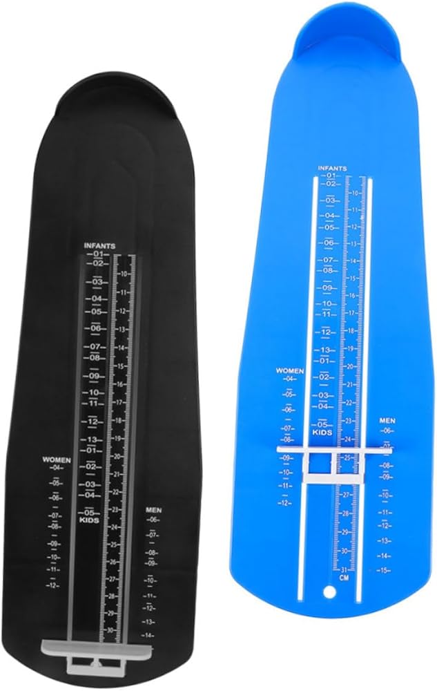 Amazon.co.jp: [LIFKOME] 足測定器 靴サイズ測定ゲージ プラスチック製