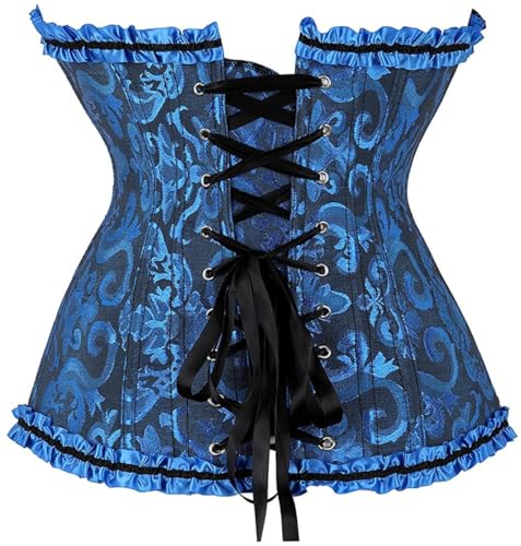 Image of SZIVYSHI 14-Bone Overbust Corset Top