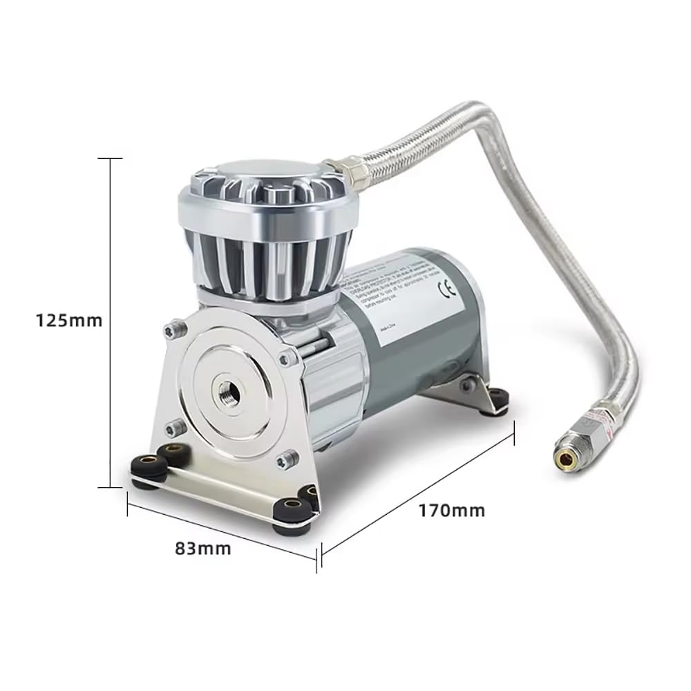 24V Industrie Ölfreier Luftkompressor, Mikro Automatikstart/-stopp, 150 PSI, 45L/min Fördermenge