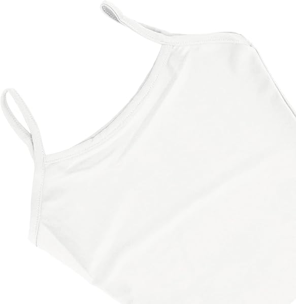 Carnavalife Maglia da balletto da bambina, senza maniche, con scollo rotondo, ideale per palestra, feste - 5