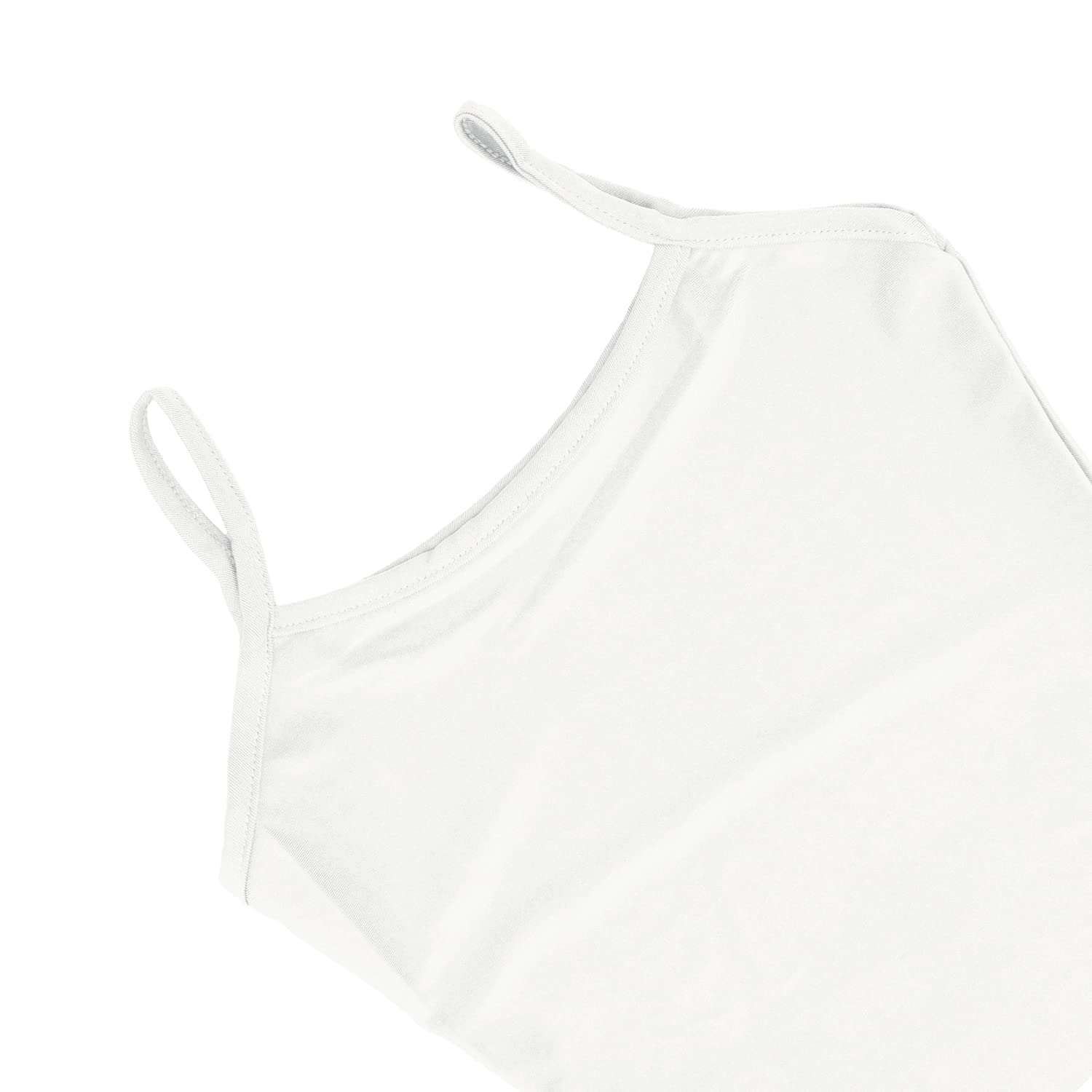 Carnavalife Maillot Ballet Danza Niñas sin Mangas, Leotardos de gimnasia con estilo camisola, Maillot Baillot de Cuello Redondo para Gimnasia Baile Fiesta