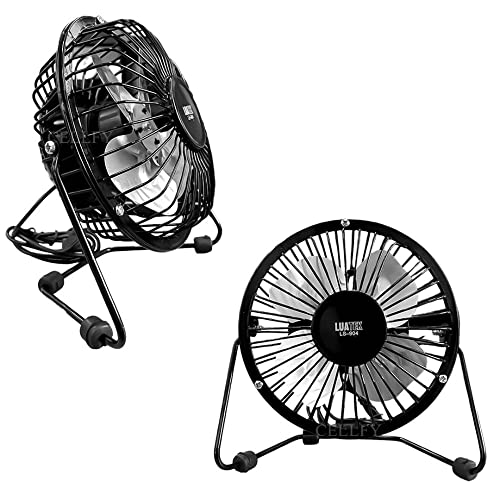 Mini Ventilador USB de Mesa Ângulo Ajustável - LS-904