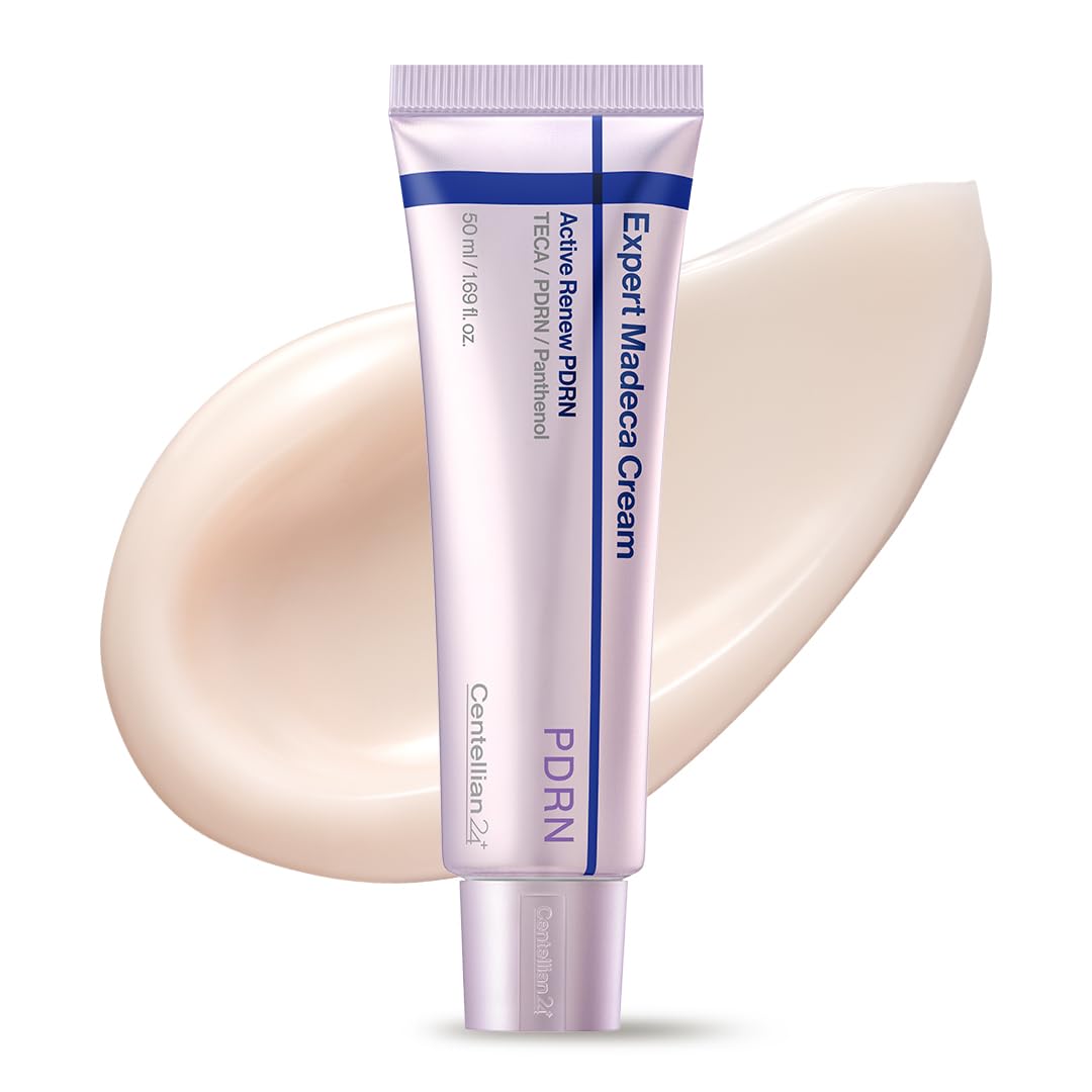 CENTELLIAN 24 Expert Madeca Cream Active Renew PDRN Straffende Creme 50 ml – Elastizität, Beruhigende und Feuchtigkeitsspendende Gesichtspflege mit TECA-PDRN, Hyaluronsäure und Glutathion