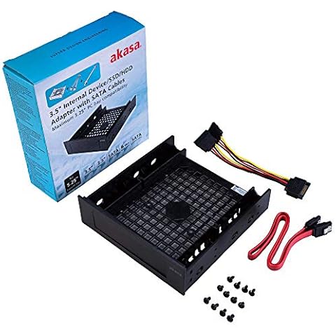 Akasa 3-in-1 5.25" to 3.5"/2.5" Adapter Cover