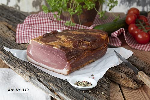 Geräucherter Katenschinken "Ammerländer Art", Kernstück, Größe obere Hälfte Stück ca. 1,5kg