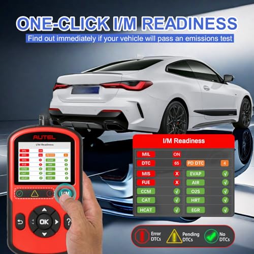 Autel AL549 OBD2 Scanner Code Reader with ABS Diagnostic & Battery Test, Enhanced Check and Reset Engine Fault Code, Live Data, Freeze Frame, CAN Car Diagnostic Scan Tool for All OBDII Car After 1996 - Image 7
