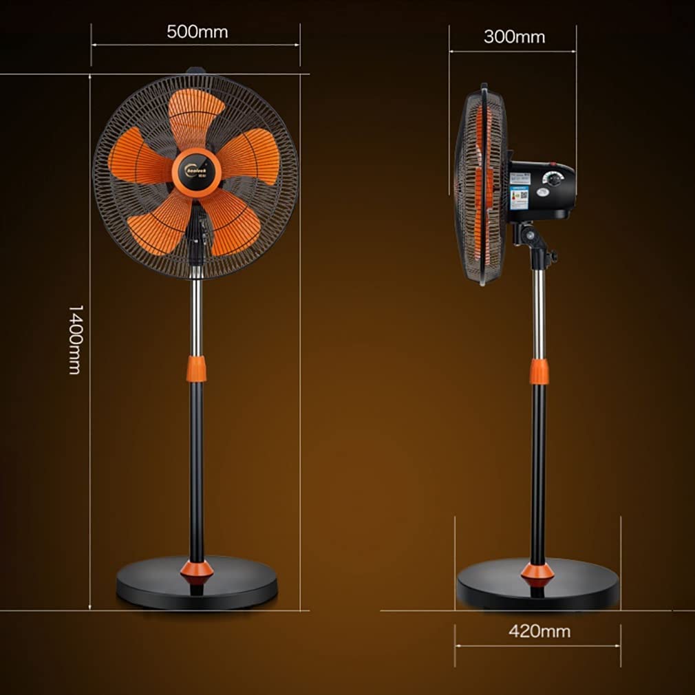 Habiba Eleganz 18-Zoll-Standventilator mit automatischer Oszillation, 8 Geschwindigkeitsstufen, leistungsstarker großer Turmventilator mit platzsparendem Design, einstellbar Standventilatoren