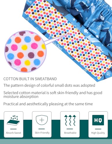 Image of Kousenpu Scrub Caps for Men, Adjustable Surgical Cap, Breathable Medical Hat for Doctors, Nurses & Healthcare Professionals