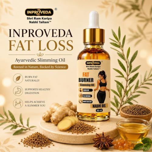 Image of Nabhi oil Fit & Slim Belly Button Oil | Supports Metabolism, Skin Elasticity & Detox Routine | Ayurvedic Multi Benefit for Daily Wellness & Improve Strength | नाभि तेल | Pack of 02 X 30ml = 60ml