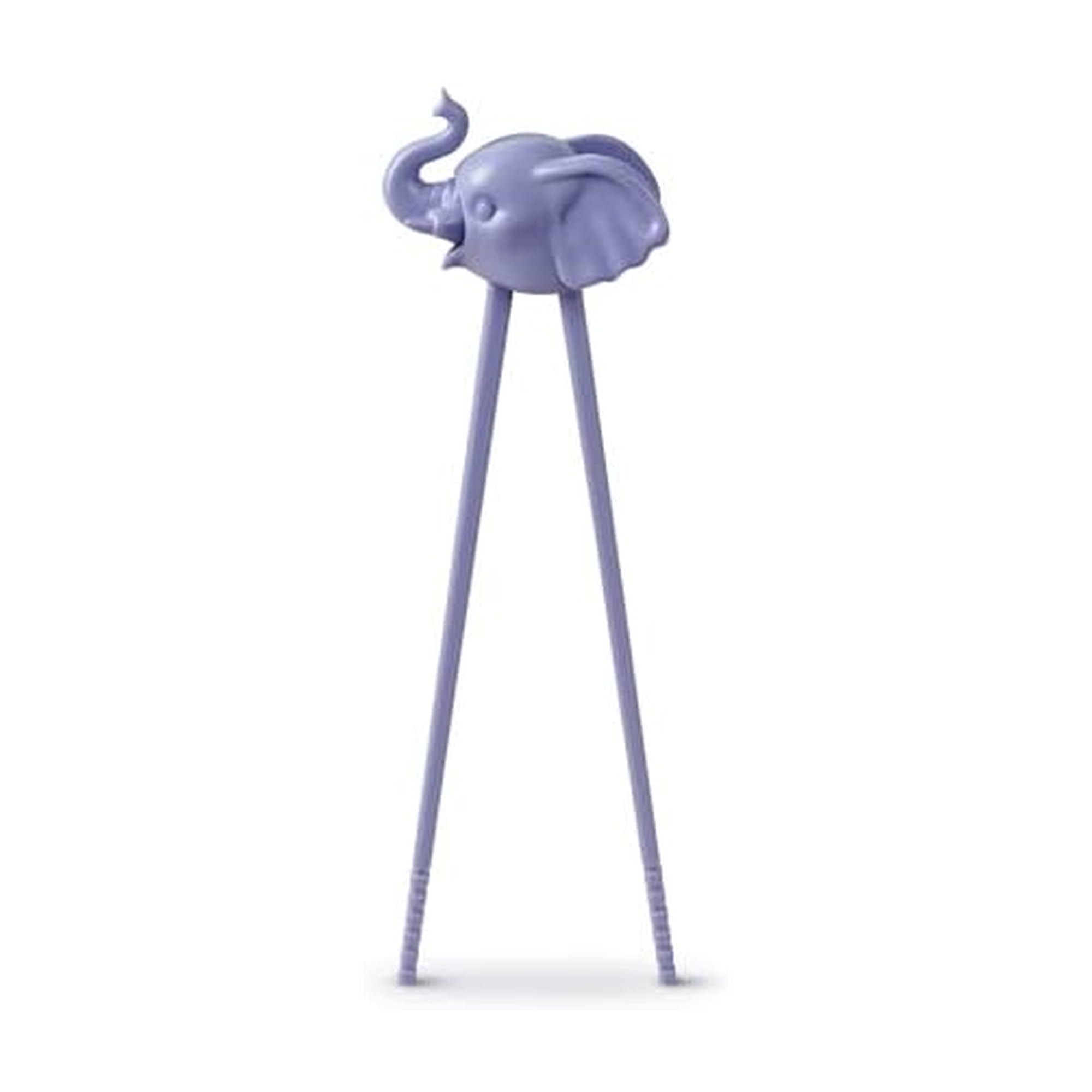 Genuine Fred MUNCHTIME Elephant Chopsticks, Picky Eater Solutions, Beginner Kids Reusable Chopsticks, Animated, Interactive Design, Fun Gift for Kids