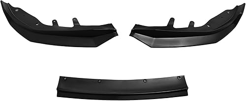 Miniatura 6 de IKON MOTORSPRTS - Borde de parachoques delantero compatible con BMW G22 G23 4 Series 430i M440i Coupé WM Sport Bumper, negro mate, 3 piezas de