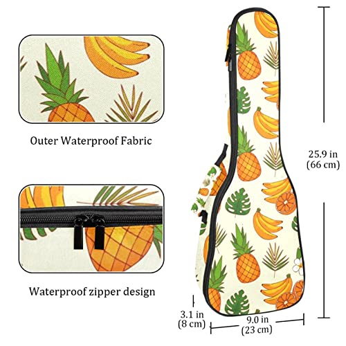 Housse pour ukulélé avec motif tropical ananas banane de 10 mm d’épaisseur et rembourrage en éponge de 53,3 cm avec… - Les Beatles, Paul McCartney, John Lennon, RIngo Starr, George Harrison Housse pour ukulélé avec motif tropical ananas banane de 10 mm d'épaisseur et rembourrage en éponge de 53,3 cm avec… – Image 5