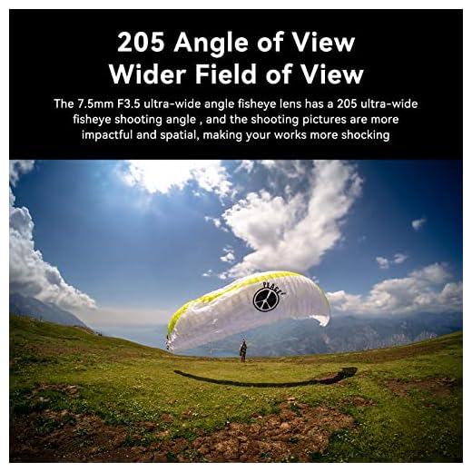 7artisans 7.5mm F3.5 Ultra Wide Fisheye Lens