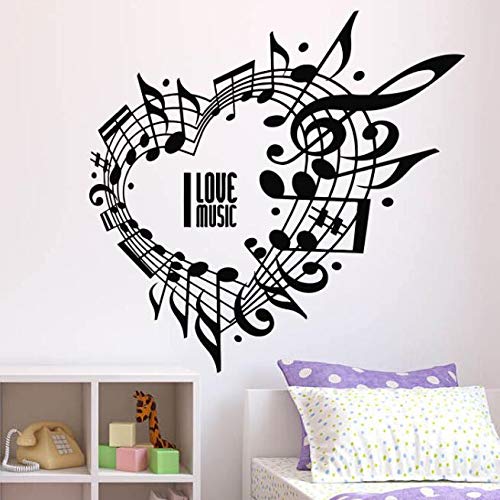 Preisvergleich Produktbild ganlanshu Musiknoten Rockband Jazzband Heimwerkermusik 63cmX61cm