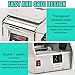 Industrial Automatic Label Dispenser with Wrinkle-Free Technology: 130mm/S Peeling Speed, 5-180mm Adjustable Width, 25-75mm Core Compatibility, for Flat Labels 180MM