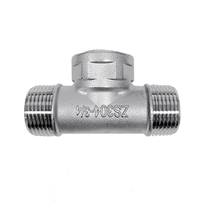 Raccord hydraulique té 3 voies 1-1/2 en acier 304 pour réparer les fuites de tuyaux