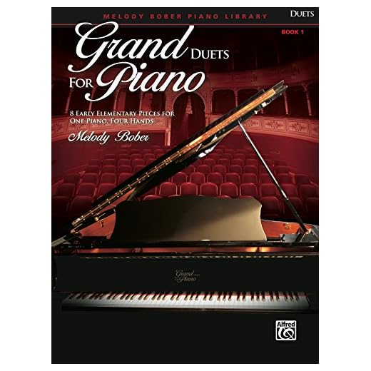 Grand Duets for Piano, Book 1: 8 Early Elementary Pieces for One Piano, Four Hands
