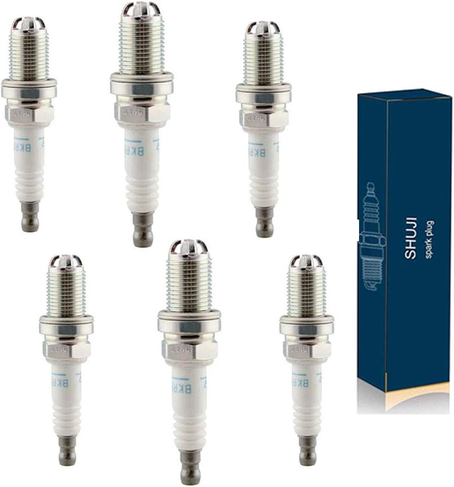 BMW Spark Plugs, Plug Set Laser Platinum NGK OEM 3199 (6pcs