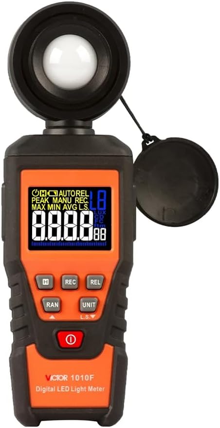 Digital Luxmeter Professional Illuminator LCD Photometer Light Tester Handheld UV Radiometer Lux Meter 100000LUX FC Photometerka