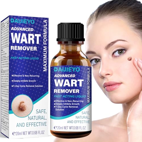 YelaJoy Wart Remover Liquid 2 Pcs- Maximum Strength for Rapid Removal of Plantar Warts Common Warts and More Safe & Natural Formula with Gentle Botanical Ingredients Suitable for Most Body Warts