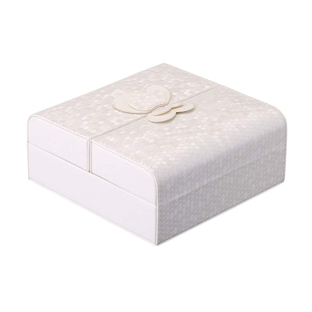 Scatola di Gioielli in PU di Moda, Orecchini, collane, Anelli, Bracciale, vetrina, per Donne, Trucco, Organizer per la conservazione, Confezione Regalo