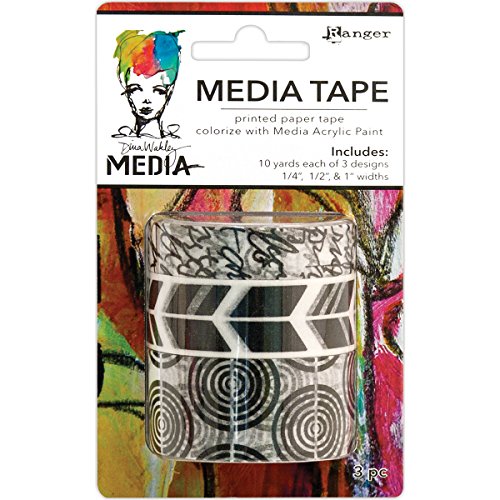 Ranger Dina Wakley Media Nastro Stampato