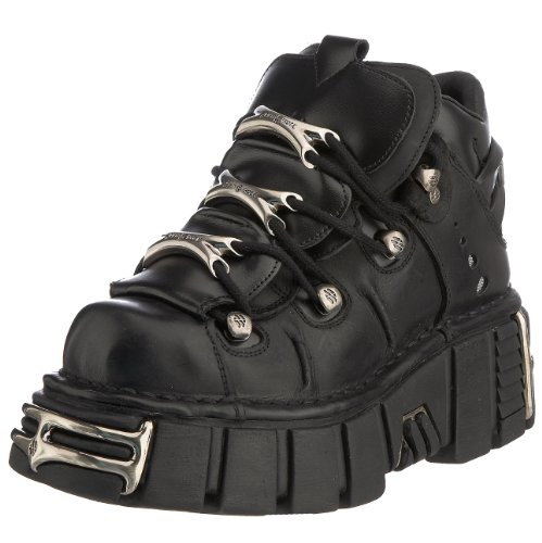 Bottes femme New Rock 106-S1 idéales pour les concerts et le quotidien