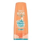 LOral Paris Elvive Dream Lengths Curls Moisture Seal Conditioner, Paraben-Free Curly Hair Conditioner with Hyaluronic Acid and Castor Oil, 12.6 Fl Oz