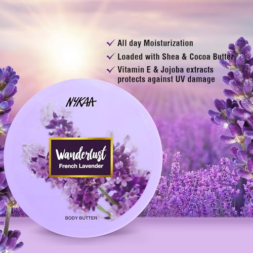 Image of Nykaa Wanderlust French Lavender Body Butter-200ml