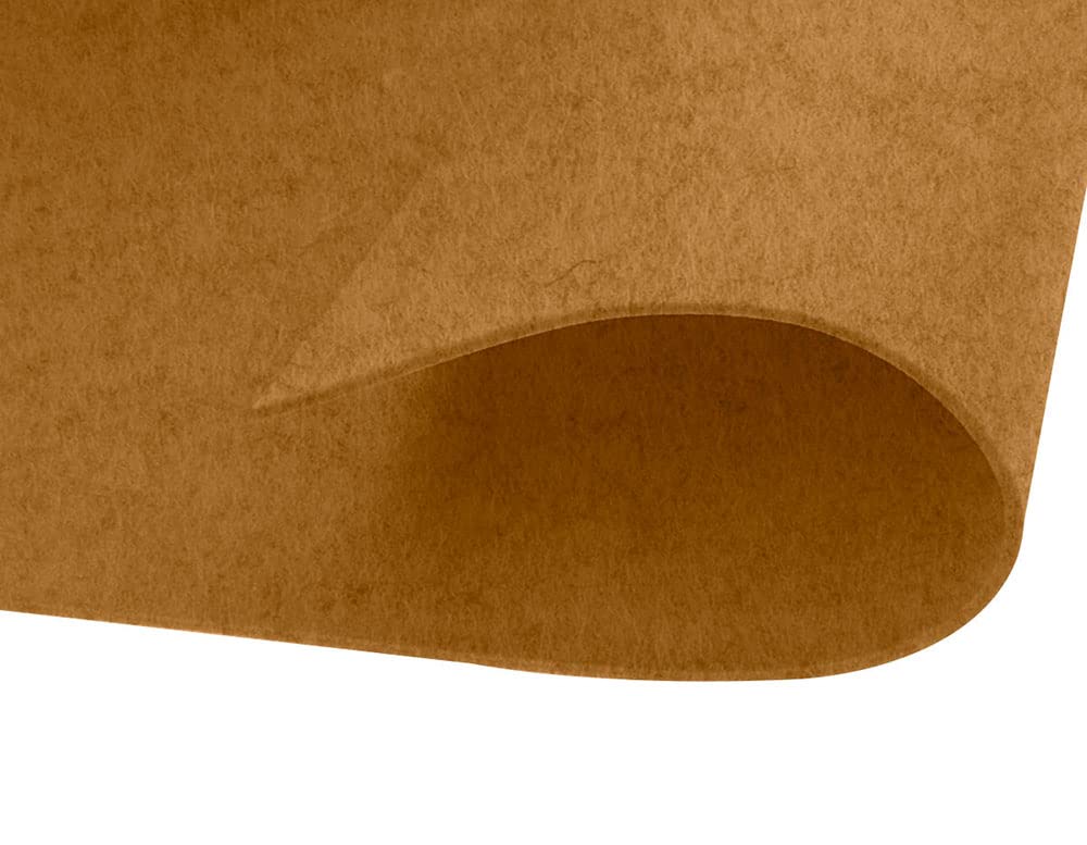 Acrylic felt brown slats 30 x 45 cm x 2 mm. 220 g/m2 10u